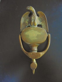 Cast Brass Federal Door Knocker