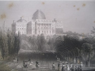View of the Capitol of Washington