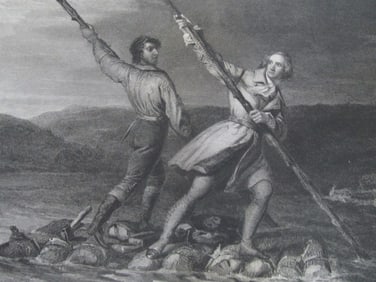 George Washington Crossing the Allegheny 1753