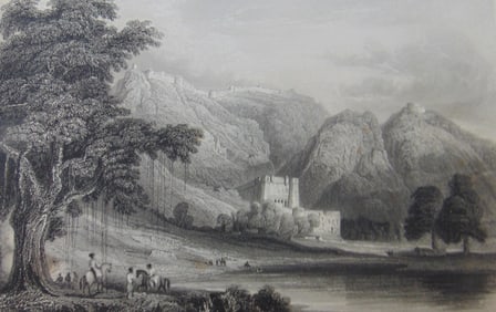The Fortress of Bowrie in Rajpootana