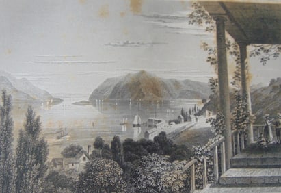View of the Hudson River Near Newburgh [New York]