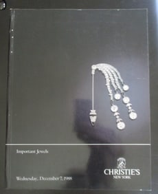 Christie's Important Jewels Jewelry Catalog