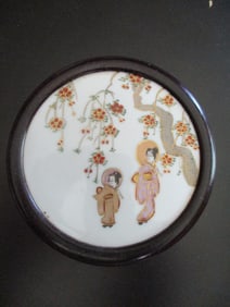 Japanese Porcelain Hand Painted Plaque