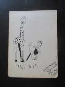 High Art - Pen and Ink