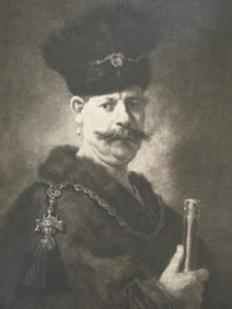 Portrait of Sobieski - Rembrandt Van Rijn