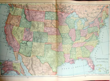 Large Map of the United States