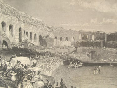 The Amphiteatre At Nismes