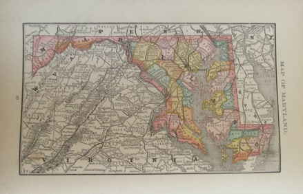 Map of Maryland
