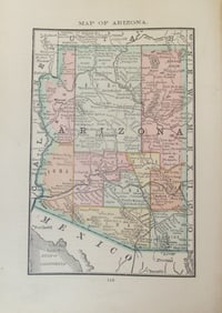Map of Territory of Arizona