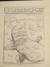 Original Jingletoons  -Joe Jingle Gravestone