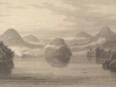 Morning Scene At The Top of the Mississippi