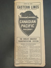 Canadian Pacific Railway  - Stations & Schedules