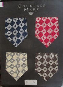 Countess Mara Necktie Sample Card