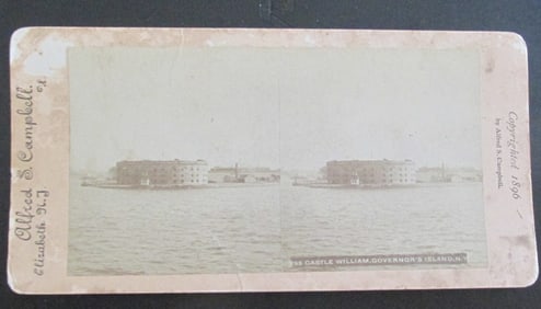 Castle William, Governor's Island - New York Bay