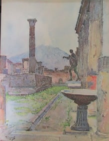 Temple of Apollo At Pompeii - Pierre Vignal