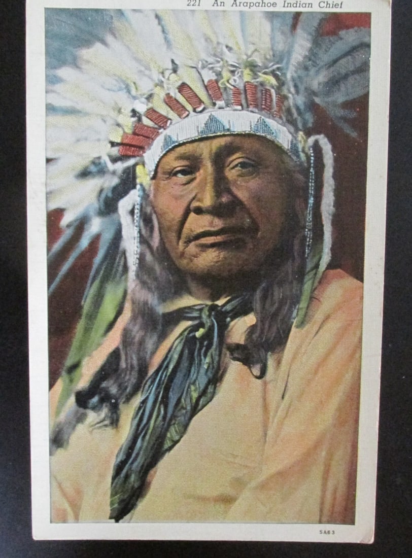An Arapahoe Indian Chief (1 of 2)