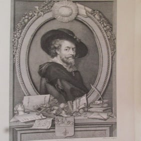 Sir Peter Paul Rubens Etching Engraving
