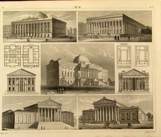 Public Buildings In The Neo-Classical Style