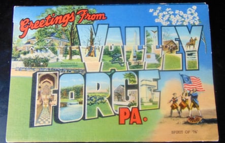 Valley Forge Pennsylvania Postcard Set