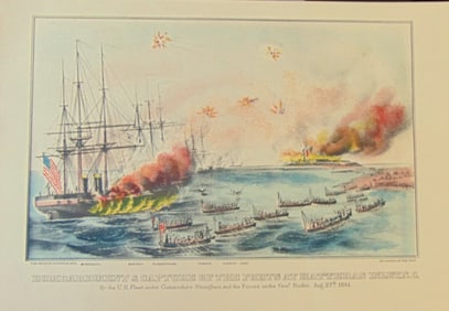 Bombardment and Capture of the Forts At Hatteras