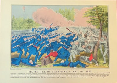 The Battle of Fair Oaks, VA May 31st 1862