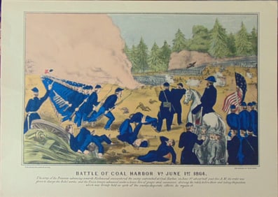 Battle of Coal Harbor Virginia - June 1st 1864
