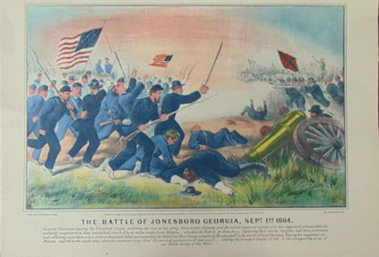 The Battle of Jonesboro Georgia - Sept 1st 1864