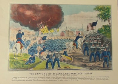The Capture of Atlanta  Georgia - Sept 2nd 1864
