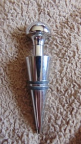 Art Deco Wine Bottle Stopper