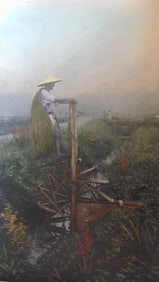 Group of 8 Color Photos from Japan.