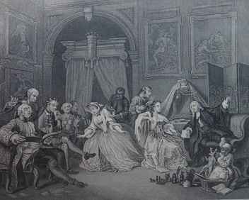 Marriage A La Mode #4 - William Hogarth