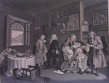 Marriage A La Mode #6 - William Hogarth
