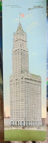 Postcard Woolworth Building New York Oversized