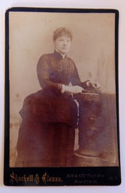 Lady at a Pedestal - Shackell & Claus