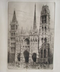 Notre Dame - Charles F Pinet (1867-1932)