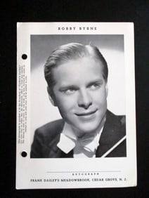 Bobby Byrne  Photo from Meadowbrook