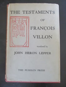 The Testaments of Francois Villon