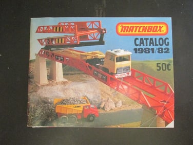 Lot of Matchbox Tyco and Corgi  Cataogues