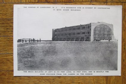 The Hanger At Naval Air Station Lakehurst NJ