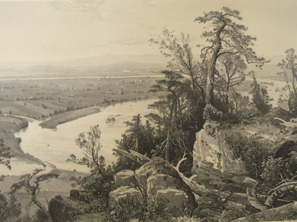 Connecticut Valley From Mount Tom 1874 (1 of 3)