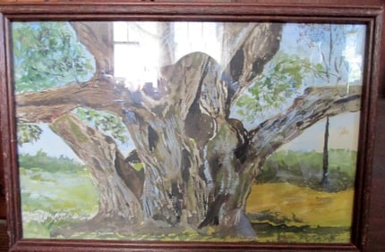 Old Oak Tree - T. W. Graham [American School]