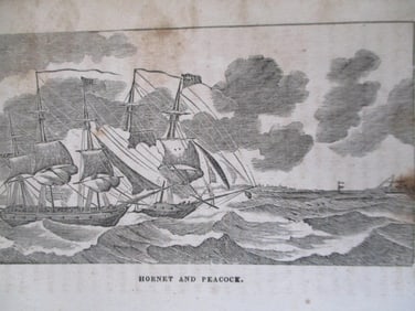 Hornet and Peacock - War of 1812