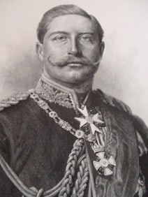 Portrait of William H.- Emperor of Germany