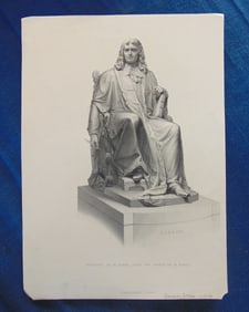 Isaac Barrow (1630-1677) - Engraving