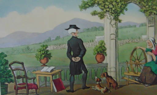 Dr Syntax Soliloquising: Dr Syntax Soliloquising Dr. Syntax is a comic character created by the artistic duo of writer William Combe and illustrator Thomas Rowlandson in 1809. Often referred to as the world's first cartoon ch