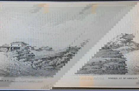 McGowans Pass New York City (N. Side Central Park): McGowans Pass New York City (N. Side Central Park) . Attributed Valentine's Manual (Fort Fish - North Side of Central Park) Print Type: Lithograph Date: 1856 Dimensions: 4 x 6"