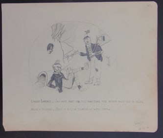 Man On A Pipe - 1914