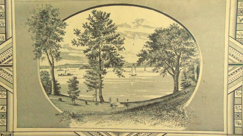 The Locusts View up the Hudson - Locust Grove