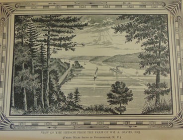 View of the Hudson From William Davies Farm