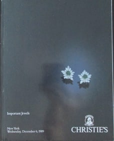 Christie's Important Jewels - December 6, 1989